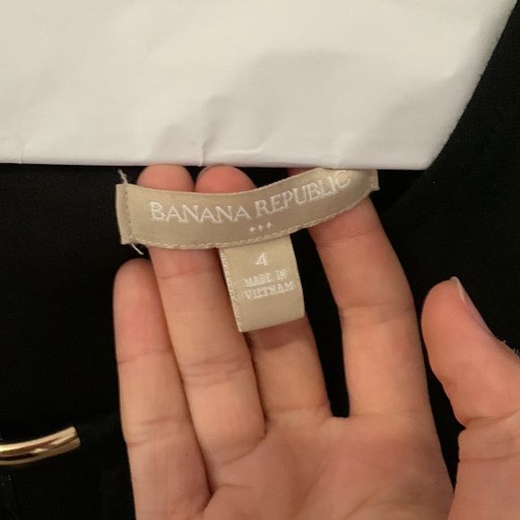 Banana republic black dress size 4 - Picture 3 of 3